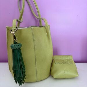 Portland Leather Sugar Snap Devan with Jellyfish Tassel & Penny Pouch BUNDLE